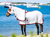 Flag Hood Combo - Red & Navy